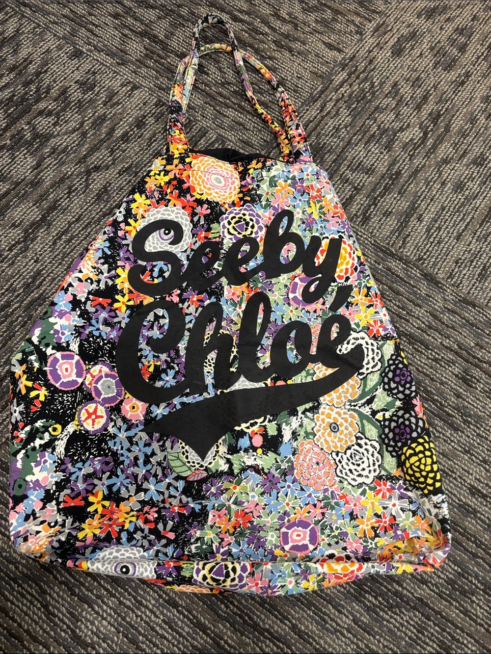 See By Chloe Floral Tote Bag in Multicolor